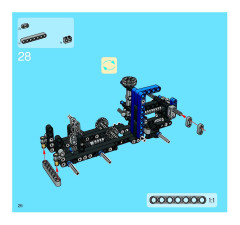 LEGO 8415 instructions page 26 – build guide