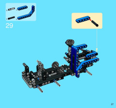 LEGO 8415 instructions page 27 – build guide