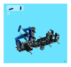 LEGO 8415 instructions page 29 – build guide