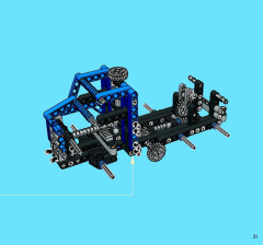 LEGO 8415 instructions page 31 – build guide