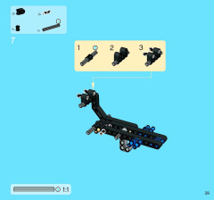LEGO 8415 instructions page 39 – build guide