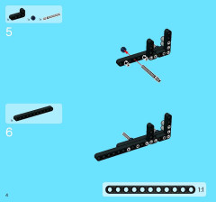 LEGO 8415 instructions page 4 – build guide
