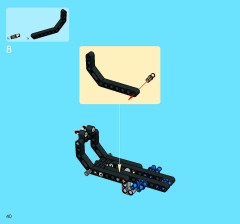LEGO 8415 instructions page 40 – build guide