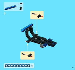 LEGO 8415 instructions page 41 – build guide