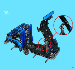 LEGO 8415 instructions page 43 – build guide