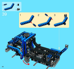 LEGO 8415 instructions page 44 – build guide