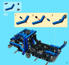 LEGO 8415 instructions page 45 – build guide