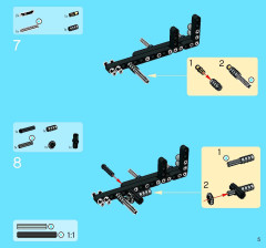 LEGO 8415 instructions page 5 – build guide