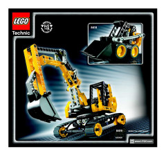 LEGO 8415 instructions page 52 – build guide