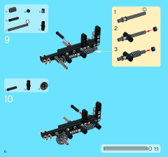 LEGO 8415 instructions page 6 – build guide