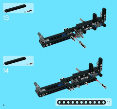 LEGO 8415 instructions page 8 – build guide