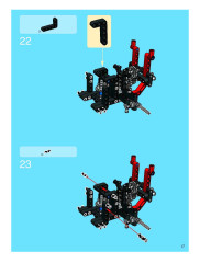LEGO 8416 instructions page 17 – build guide