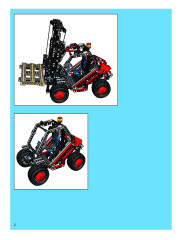 LEGO 8416 instructions page 2 – build guide