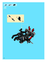 LEGO 8416 instructions page 22 – build guide