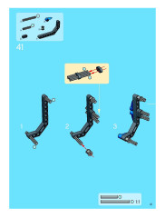 LEGO 8416 instructions page 41 – build guide