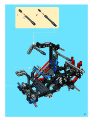 LEGO 8416 instructions page 47 – build guide
