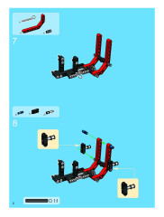 LEGO 8416 instructions page 6 – build guide