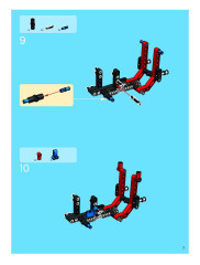 LEGO 8416 instructions page 7 – build guide
