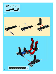 LEGO 8416 instructions page 8 – build guide