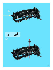 LEGO 8416 instructions page 17 – build guide
