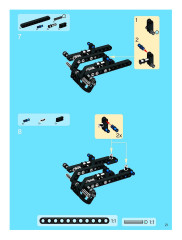LEGO 8416 instructions page 21 – build guide