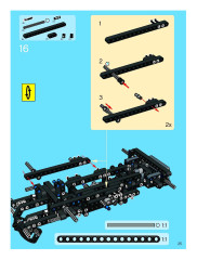 LEGO 8416 instructions page 25 – build guide