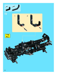 LEGO 8416 instructions page 28 – build guide