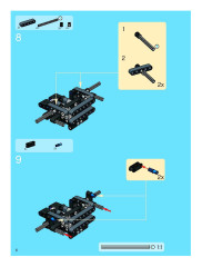 LEGO 8416 instructions page 6 – build guide