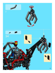 LEGO 8416 instructions page 61 – build guide