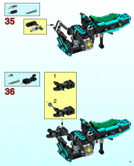 LEGO 8417 instructions page 17 – build guide