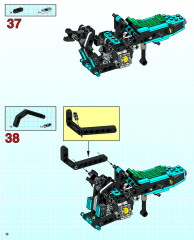 LEGO 8417 instructions page 18 – build guide