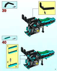 LEGO 8417 instructions page 19 – build guide