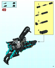 LEGO 8417 instructions page 29 – build guide