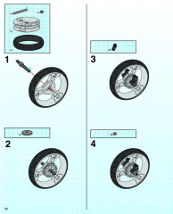 LEGO 8417 instructions page 34 – build guide