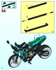 LEGO 8417 instructions page 36 – build guide