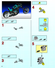 LEGO 8417 instructions page 42 – build guide