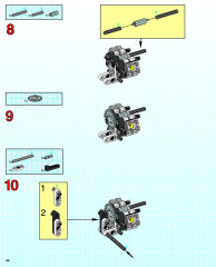LEGO 8417 instructions page 44 – build guide