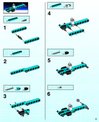 LEGO 8417 instructions page 45 – build guide