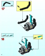 LEGO 8417 instructions page 48 – build guide