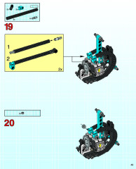 LEGO 8417 instructions page 49 – build guide