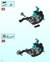 LEGO 8417 instructions page 52 – build guide