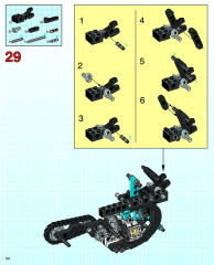 LEGO 8417 instructions page 54 – build guide