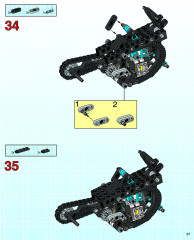 LEGO 8417 instructions page 57 – build guide
