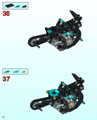 LEGO 8417 instructions page 58 – build guide