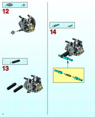 LEGO 8417 instructions page 6 – build guide