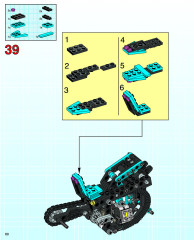 LEGO 8417 instructions page 60 – build guide
