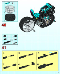 LEGO 8417 instructions page 61 – build guide