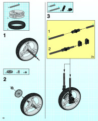 LEGO 8417 instructions page 66 – build guide