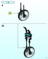 LEGO 8417 instructions page 67 – build guide