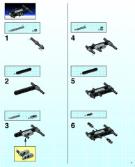 LEGO 8417 instructions page 7 – build guide